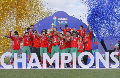 منتخب المغرب يتوج بلقب بطولة أمم إفريقيا تحت 17 عاما