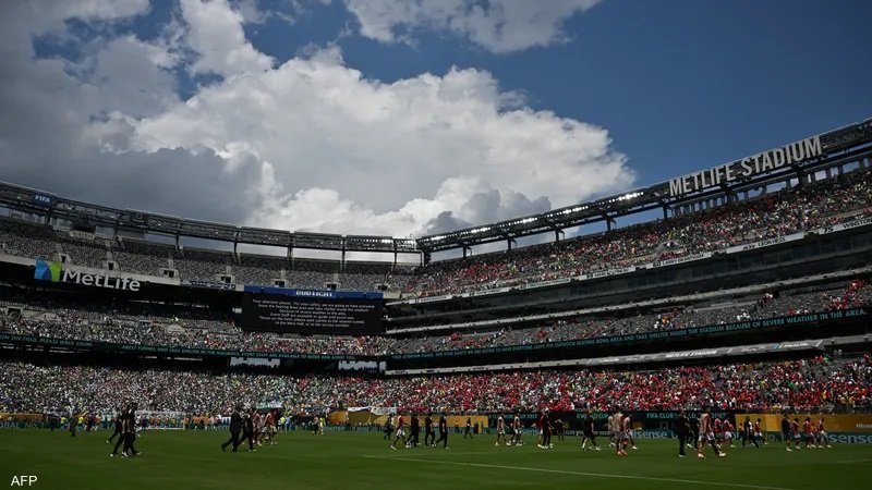 توقف مباراة الأهلي وبالميراس في مونديال الأندية بسبب الطقس