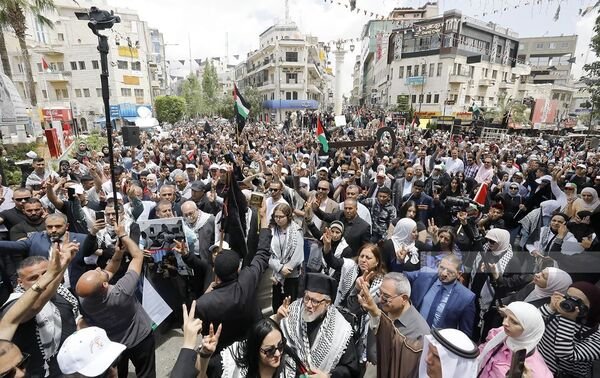 شعبنا  يحيي ذكرى النكبة في مهرجان مركزي وسط رام الله