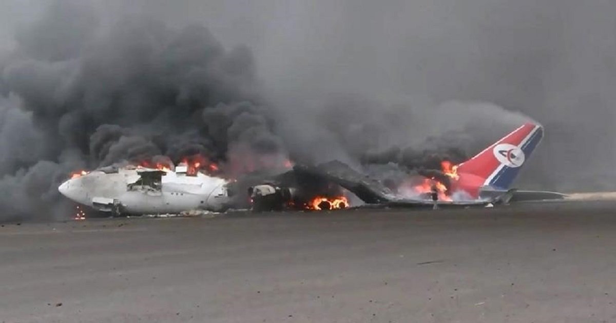 خسائر الهجوم الإسرائيلي على مطار صنعاء تُقدر ب "500" مليون دولار  