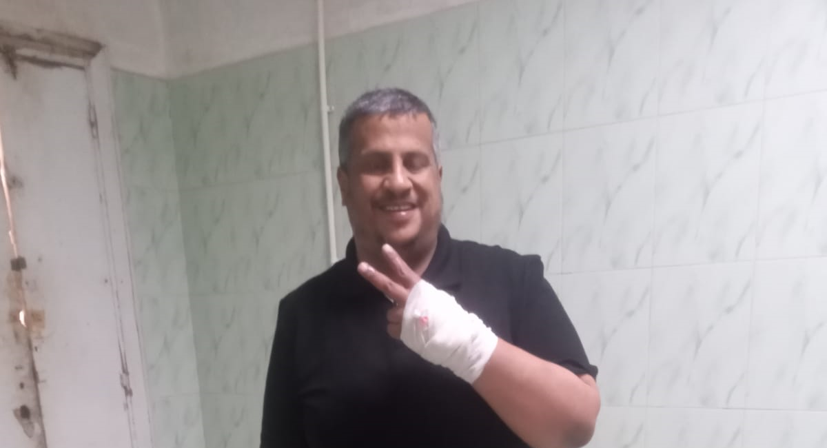 المواطن نائل العمور المريض بالسرطان ومقيم للعلاج بمصر : "أشعر وكأنني في إقامة جبرية"