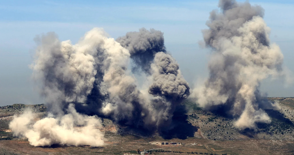 شهيدة واصابات في الغارات الاسرائيلية على التلال المشرفة على النبطية