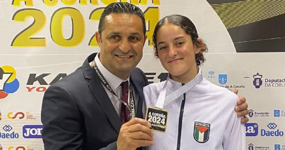 بطلة الكاراتيه الفلسطينية مريم بشارات تتصدر التصنيف الدولي برقم قياسي