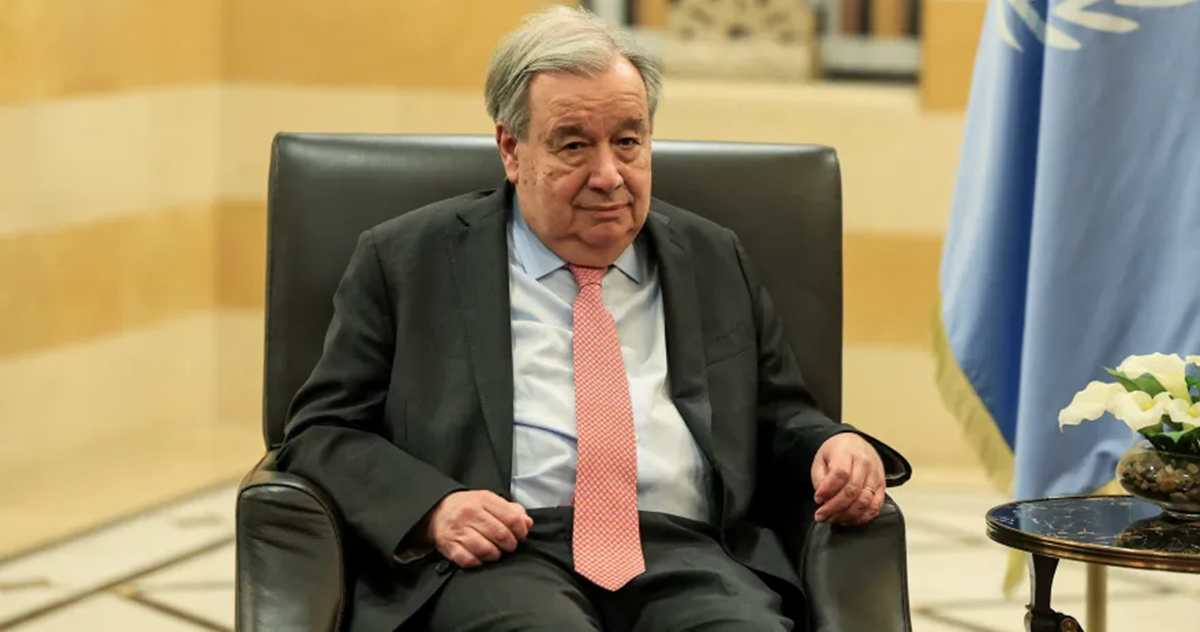 غوتيرش يطلب 308 ملايين دولار لدعم لبنان بعد نزوح 800 ألف مواطن جراء العدوان الاسرائيلي 