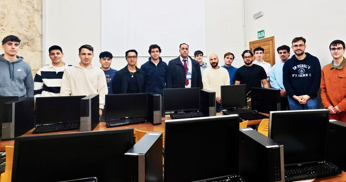 د. جاموس يلقي محاضرات متقدمة في الذكاء الاصطناعي بجامعة سلامانكا الإسبانية