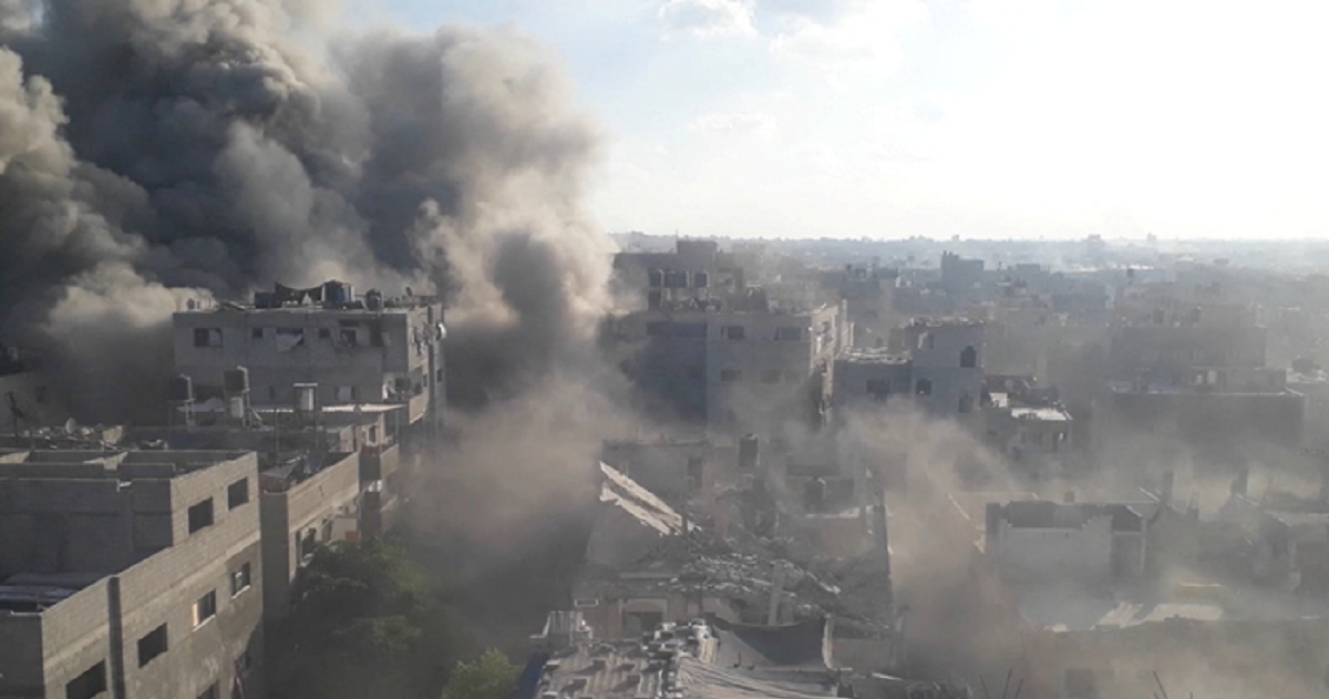 الاحتلال ينسف مباني سكنية شرق خان يونس