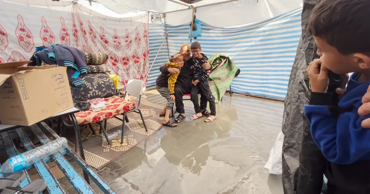 الصليب الأحمر الألماني: الشتاء يفاقم تدهور الأوضاع الإنسانية في غزة