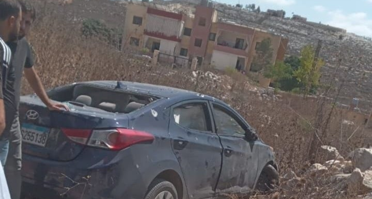 شهيد في عدوان اسرائيلي استهدف سيارة جنوبي لبنان  