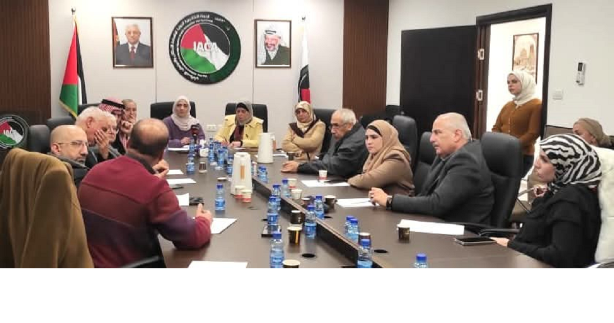 طاقم شؤون المرأة بعقد لقاءا حول دور الخركة النسوية في ظل الممارسات الاحتلالية 