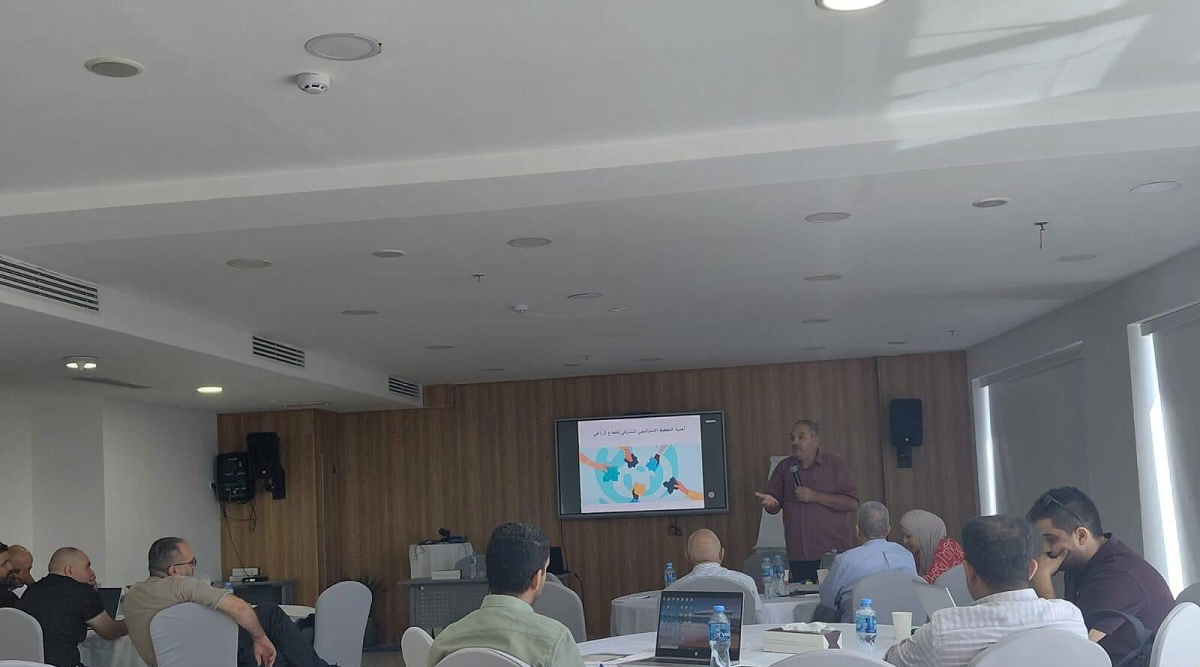 شبكة المنظمات الاهلية تعقد ورشة متخصصة للقطاع الزراعي  