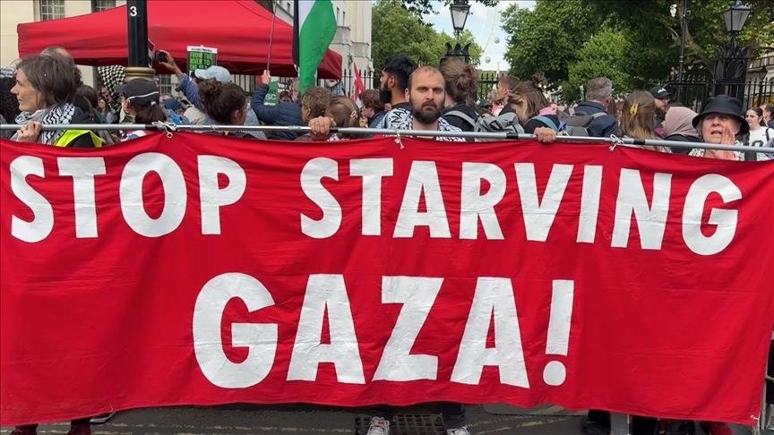  آلاف المحتجين في لندن  يطالبون بوقف مبيعات الأسلحة لإسرائيل