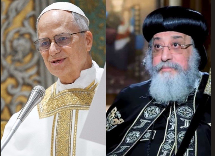 تواضروس الثاني وبابا الفاتيكان يدعوان لوقف "الحرب العدوانية" على غزة