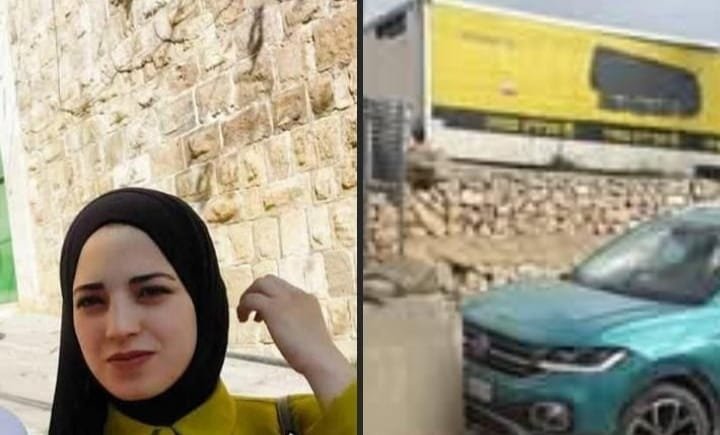 استشهاد  مواطنة  جراء اصطدامها بحاجز قرب مدخل الخليل 