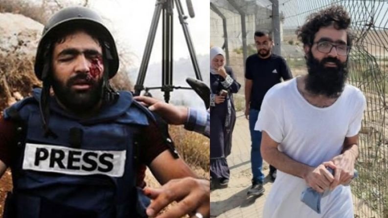 قوات إسرائيلية خاصة تعتقل الصحفي معاذ عمارنة 