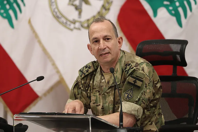 قائد الجيش: نرفض بقاء الاحتلال الإسرائيلي على أي جزء من لبنان