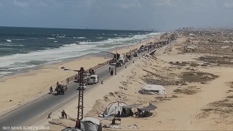 المرصد الأورومتوسطي: إغلاق شارع الرشيد ونتساريم يهدف لتفتيت غزة