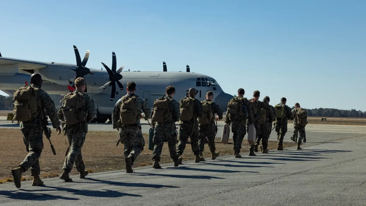 إصابة 15 جنديا أمريكيا بهجوم إيراني على قاعدة في الكويت