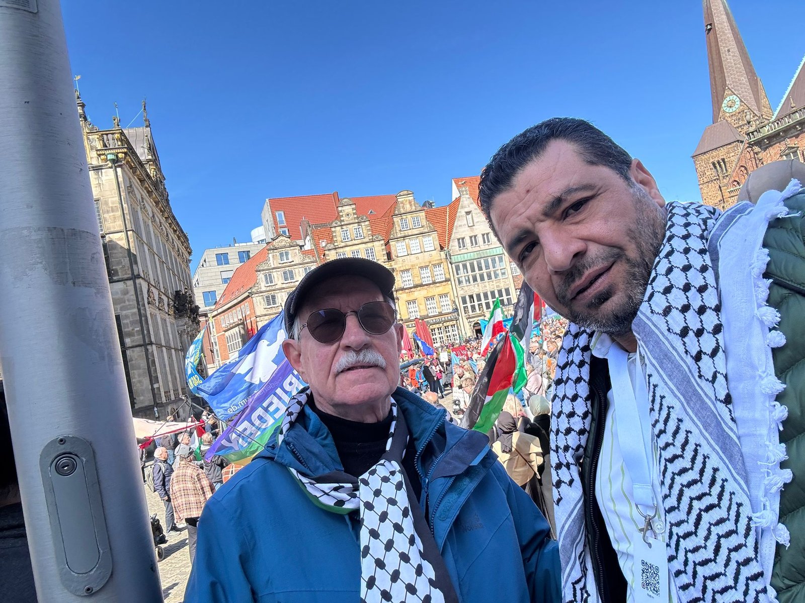 الجالية الفلسطينية في بريمن تنظم وقفة تضامنية مع الاسرى بالتعاون مع مؤسسات المانية