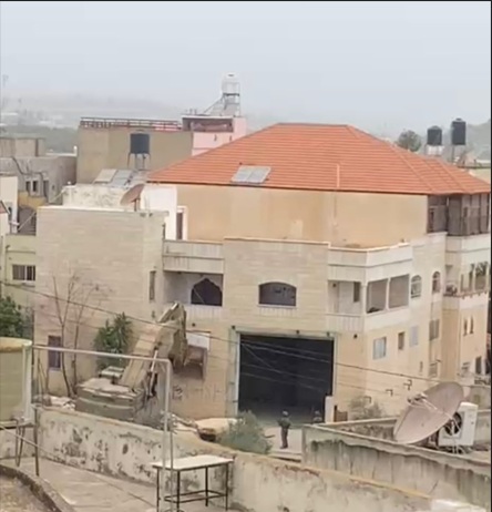 الاحتلال يهدم منزل الشهيد رأفت دواسة في بلدة السيلة الحارثية