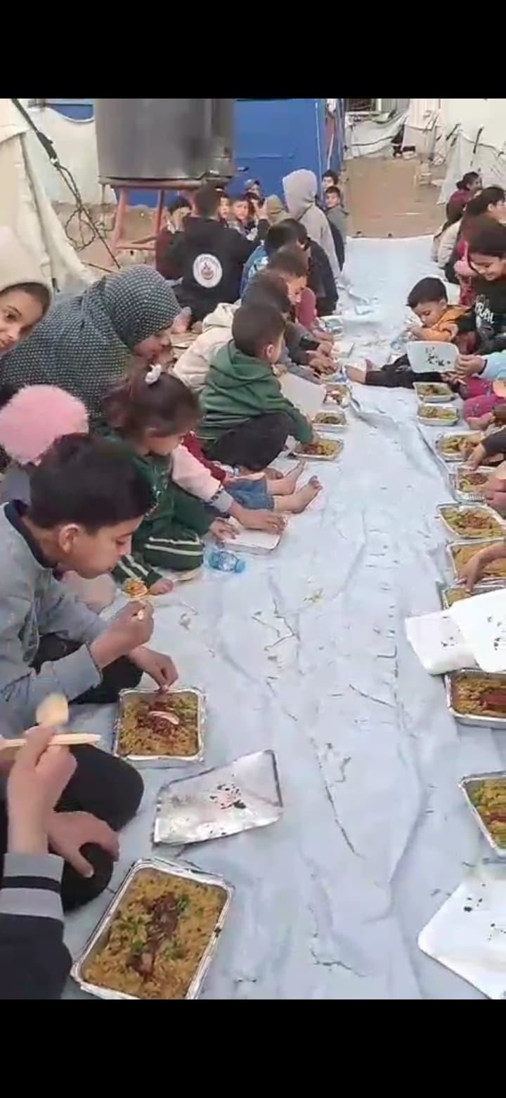 الجالية الفلسطينية في بريمن تنظم افطارا جماعيا  لاطفال غزة