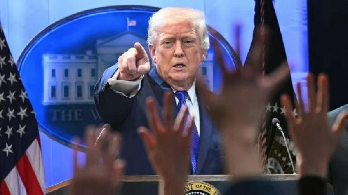 ترامب: جيشنا الأقوى بالعالم ولن نسمح لإيران بتطوير برنامجها النووي