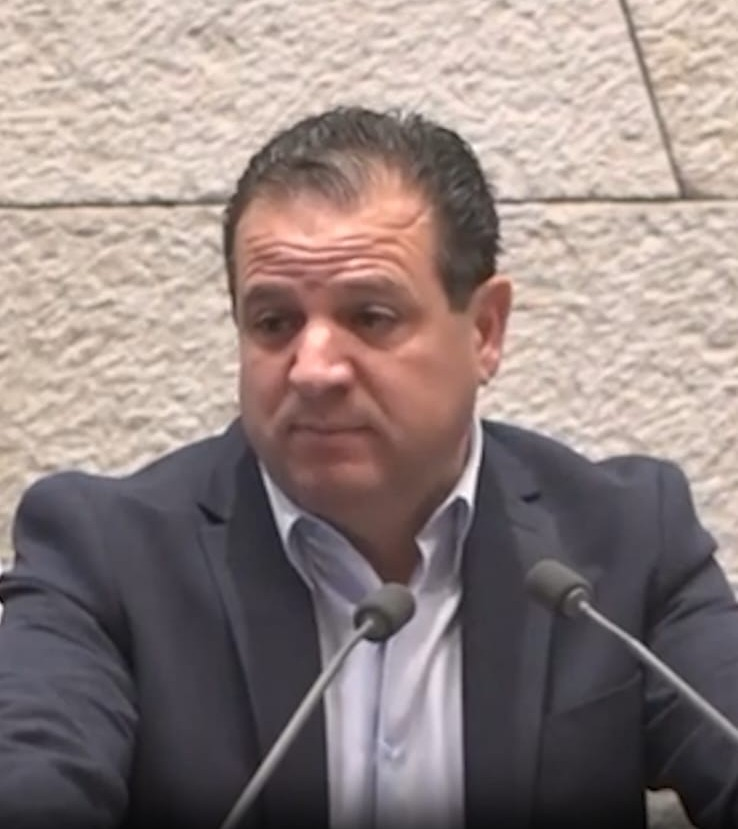 عضو الكنيست  ايمن عودة يطرح معاناة الفلسطينيين على جسر ألنبي  