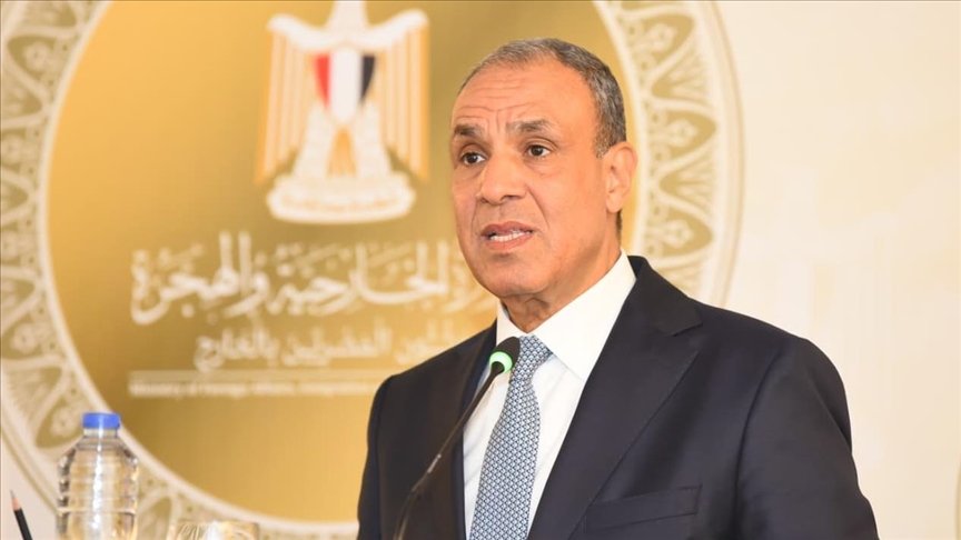 عبد العاطي يشدد على ضرورة انسحاب إسرائيل من غزة وإعادة فتح معبر رفح