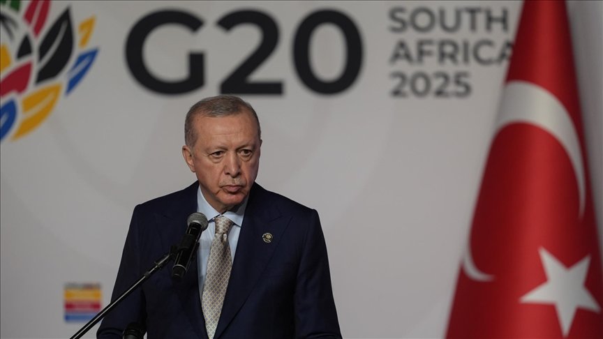 أردوغان: لا سلام عالمي دون إقامة دولة فلسطين على حدود 1967