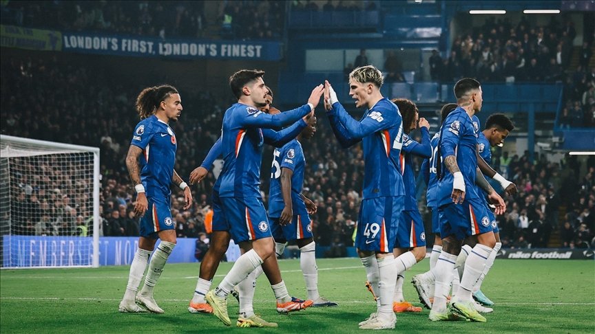  تشيلسي يرتقي لوصافة الدوري الإنجليزي الممتاز لكرة القدم  