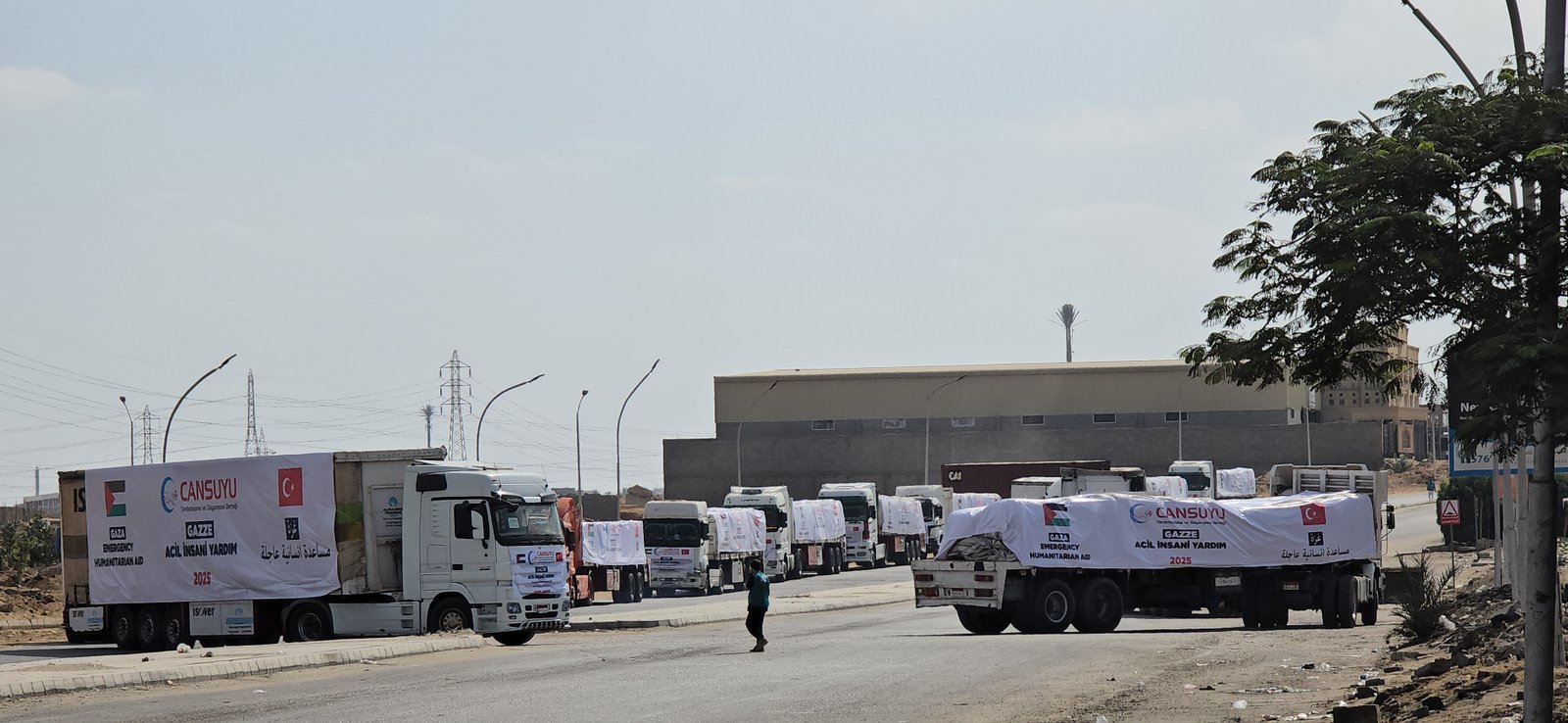 جمعية "جانصويو" التركية ترسل 400 طن من المساعدات إلى غزة