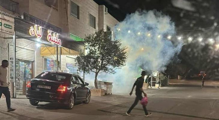 7 إصابات بالاختناق والضرب خلال اقتحام  الاحتلال  عقابا 